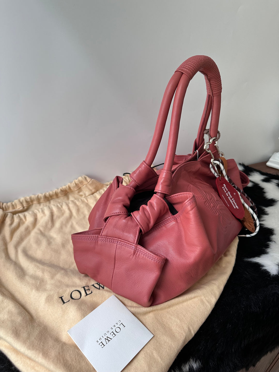 Loewe Nappa “Cloud” Bag 🤎✨｜Soft Lambskin・Rare Color・Full Set