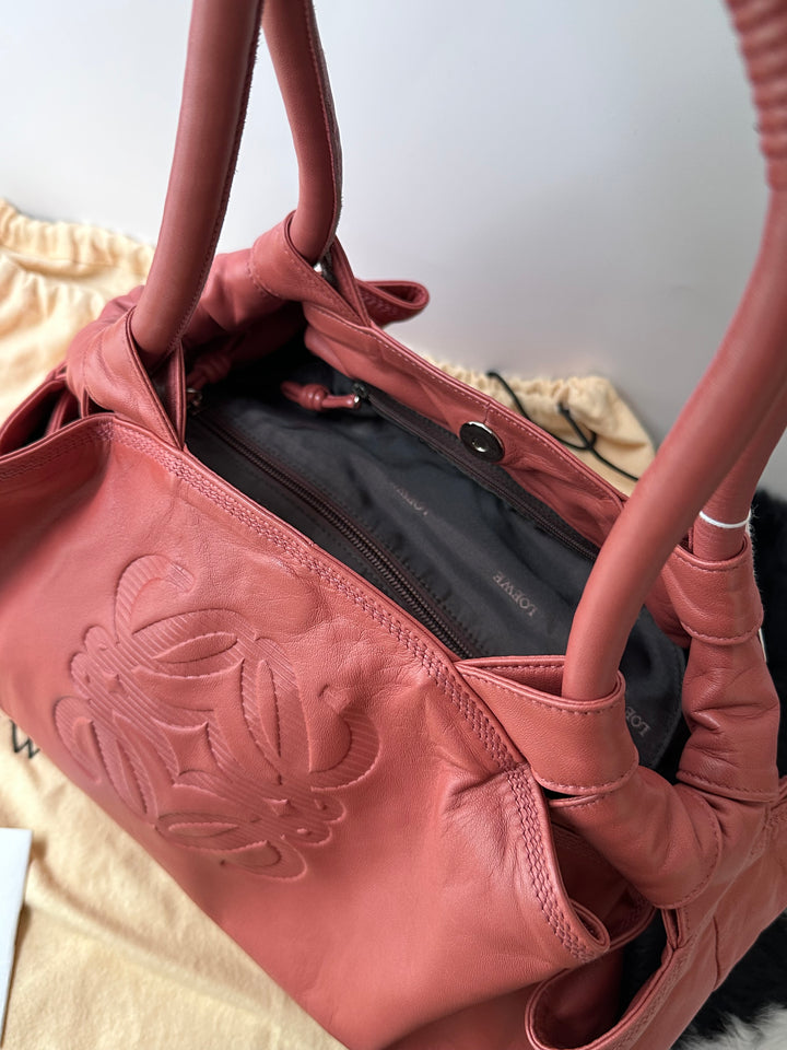 Loewe Nappa “Cloud” Bag 🤎✨｜Soft Lambskin・Rare Color・Full Set