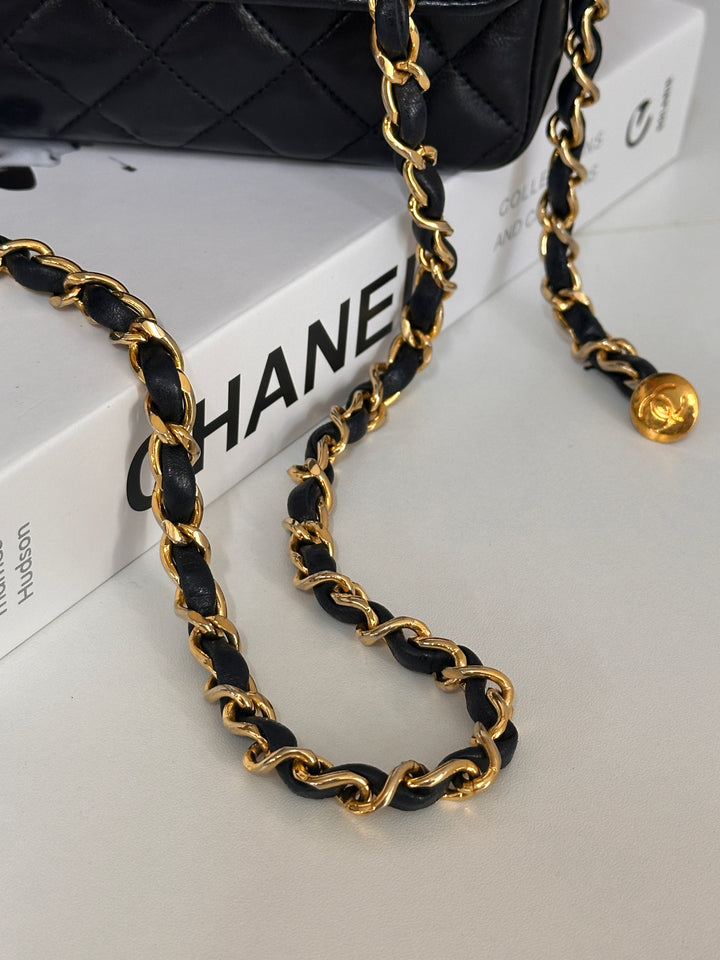 CHANEL Black Bead Shoulder Bag ✨🖤 Excellent Condition!