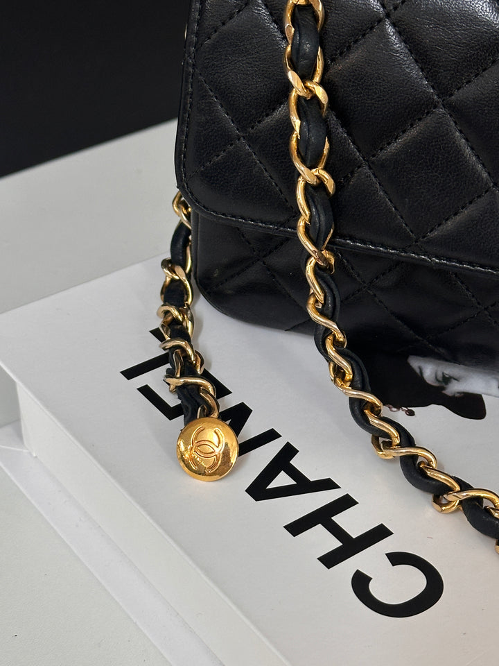 CHANEL Black Bead Shoulder Bag ✨🖤 Excellent Condition!