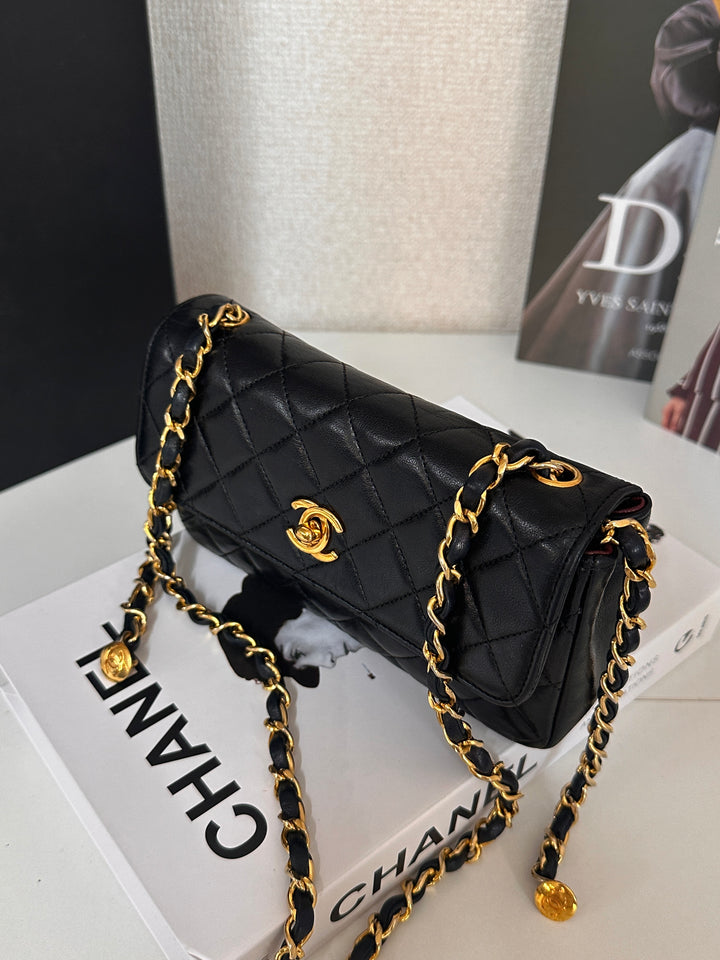 CHANEL Black Bead Shoulder Bag ✨🖤 Excellent Condition!