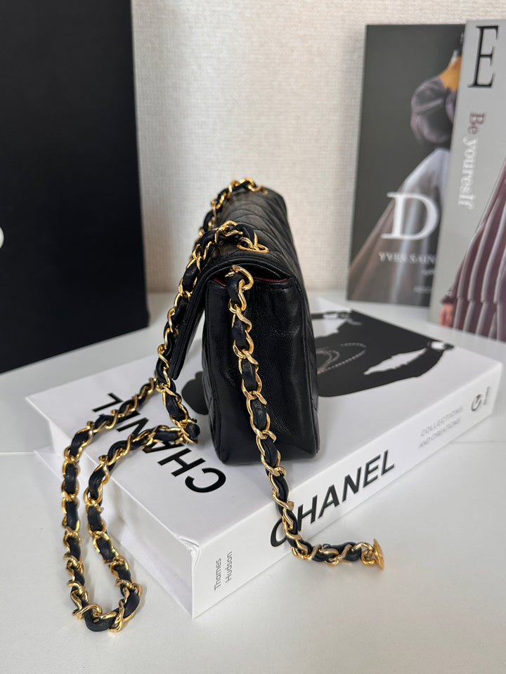 CHANEL Black Bead Shoulder Bag ✨🖤 Excellent Condition!