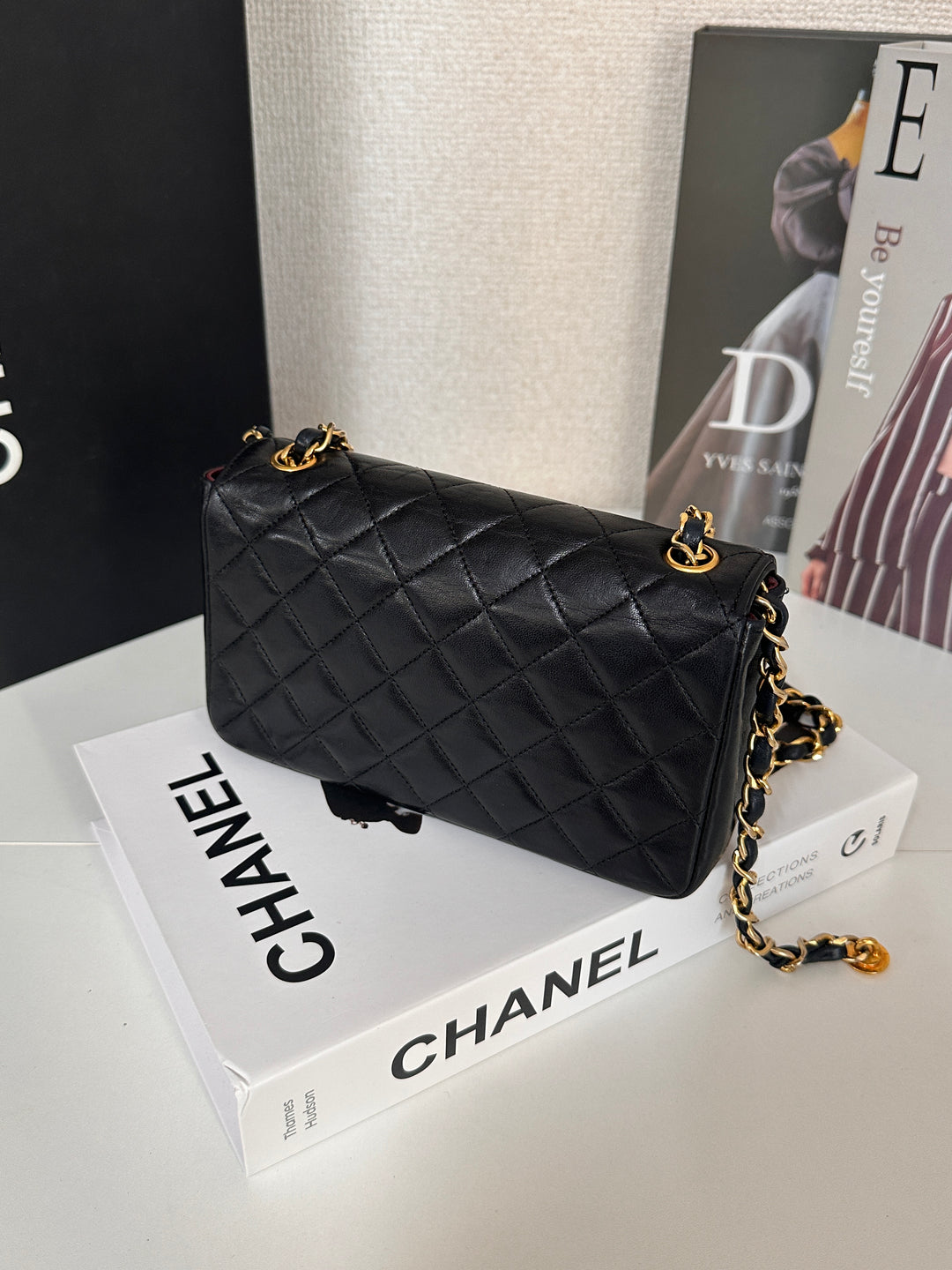 CHANEL Black Bead Shoulder Bag ✨🖤 Excellent Condition!