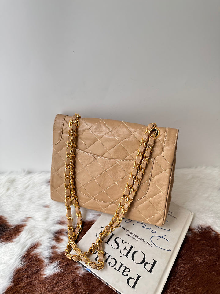 CHANEL Paris Limited Classic Flap Mini Bag 🤎✨｜Rare Mini Size × Milk Tea Beige × Collector’s Classic