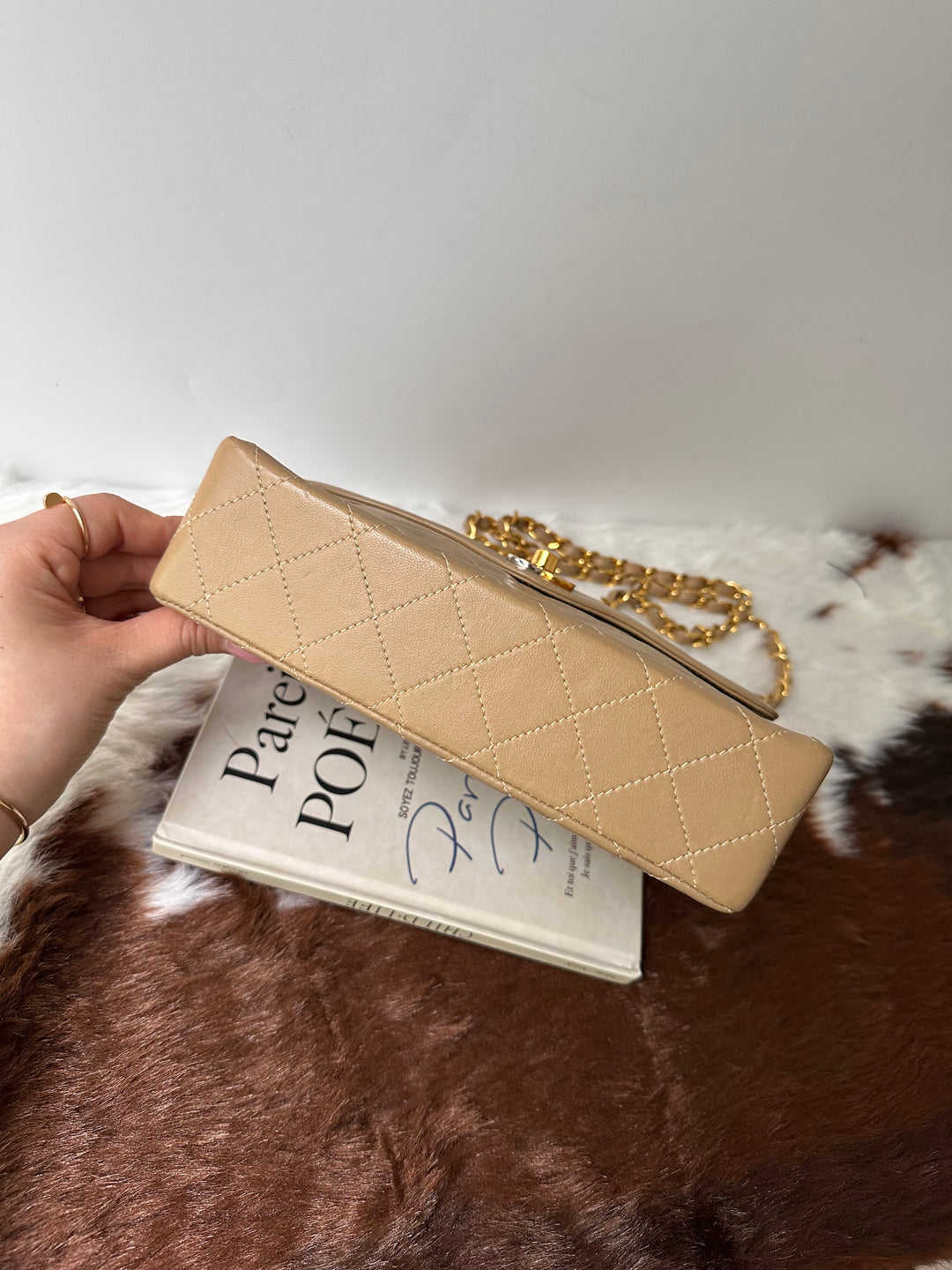 CHANEL Paris Limited Classic Flap Mini Bag 🤎✨｜Rare Mini Size × Milk Tea Beige × Collector’s Classic