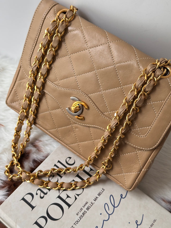 CHANEL Paris Limited Classic Flap Mini Bag 🤎✨｜Rare Mini Size × Milk Tea Beige × Collector’s Classic