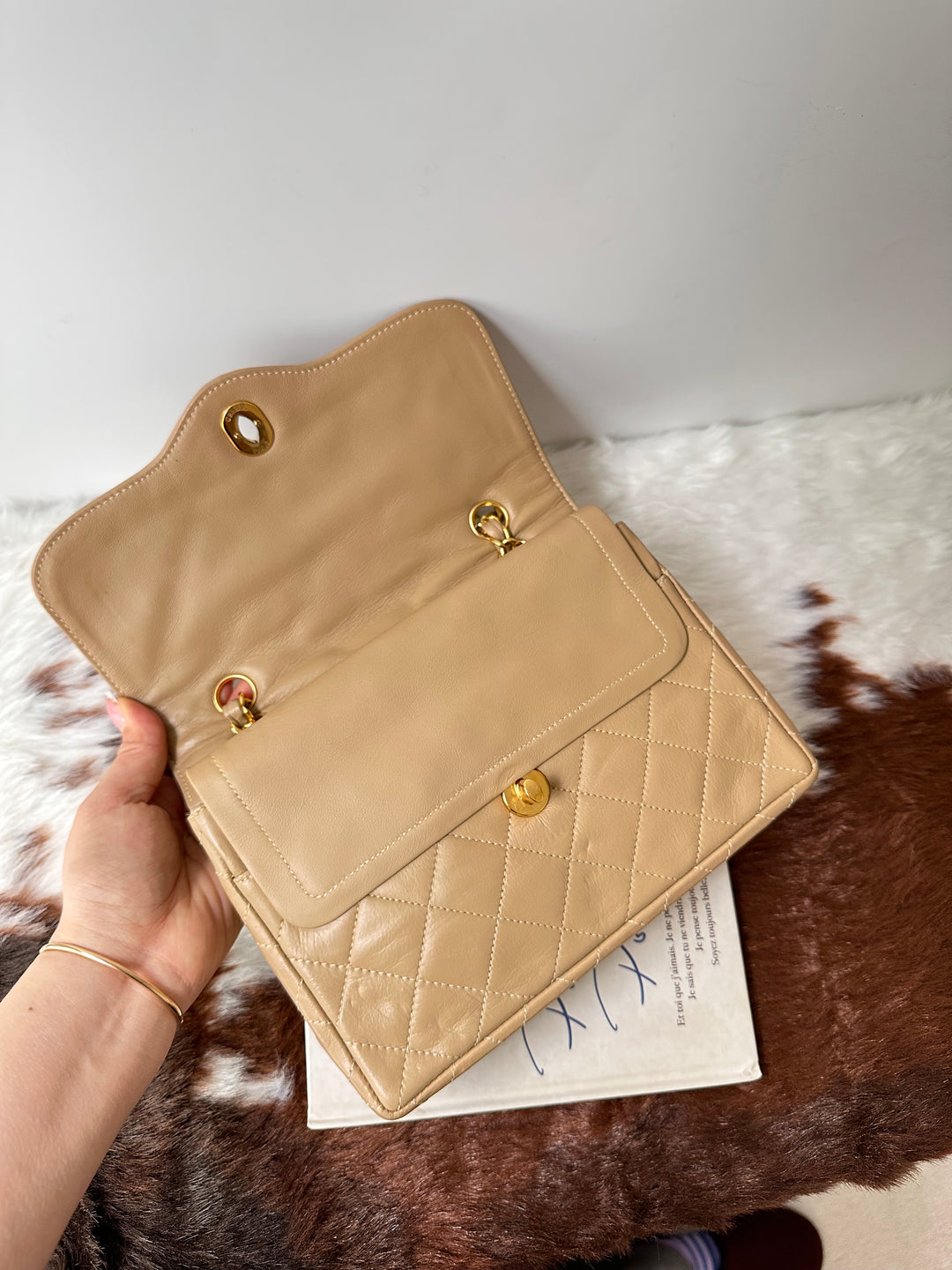 CHANEL Paris Limited Classic Flap Mini Bag 🤎✨｜Rare Mini Size × Milk Tea Beige × Collector’s Classic