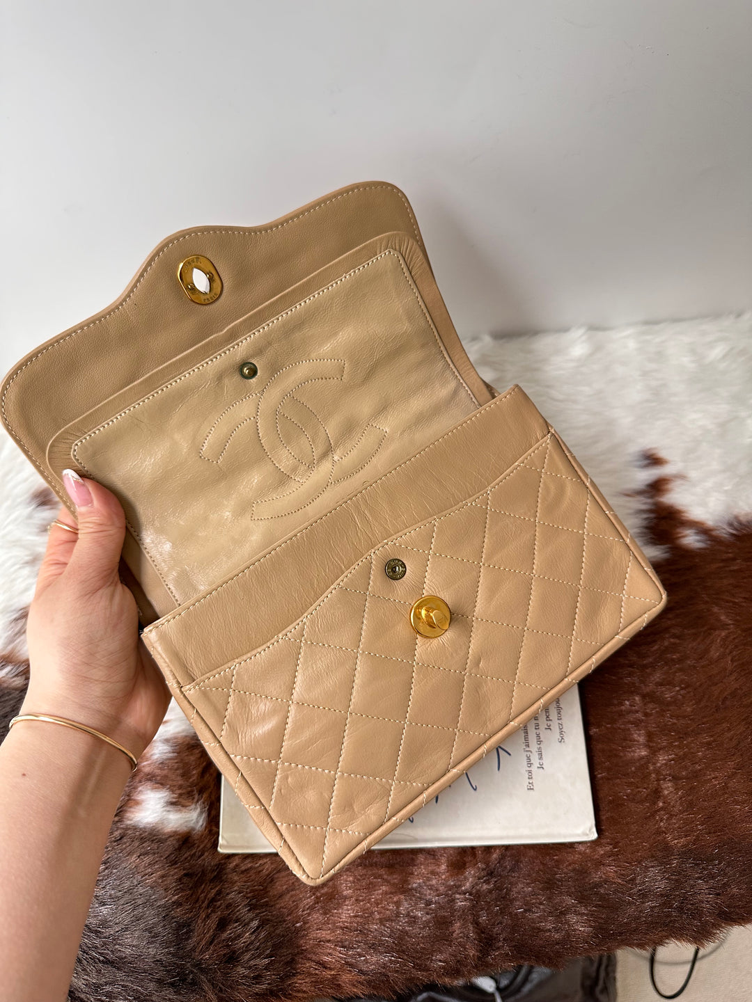 CHANEL Paris Limited Classic Flap Mini Bag 🤎✨｜Rare Mini Size × Milk Tea Beige × Collector’s Classic