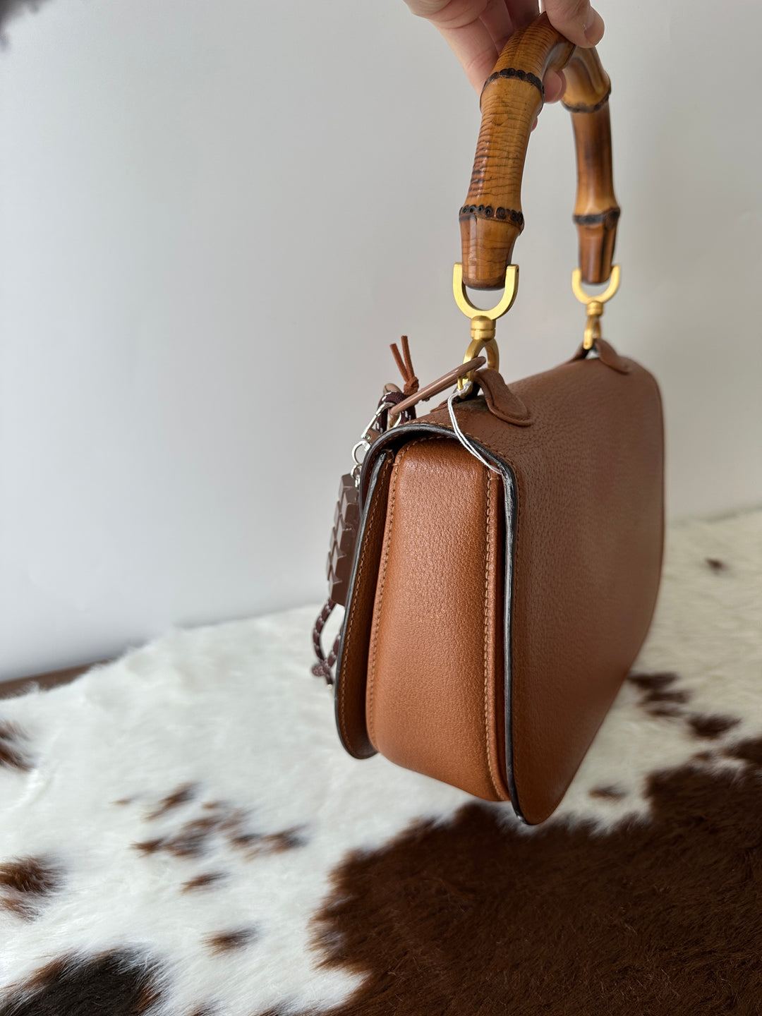 Gucci Caramel Bamboo Kelly Bag 🤎