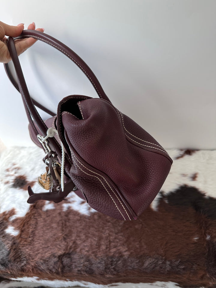 Celine Chocolate Stitch Hobo Bag ❤️🤎｜Baguette-Like Shape × Supple Calfskin × Spacious Everyday Carry