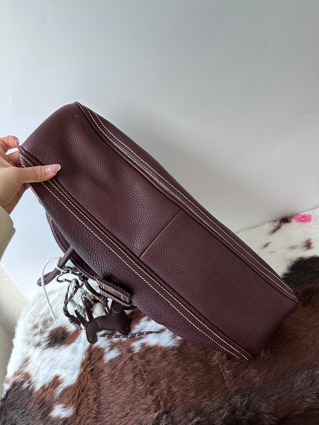 Celine Chocolate Stitch Hobo Bag ❤️🤎｜Baguette-Like Shape × Supple Calfskin × Spacious Everyday Carry