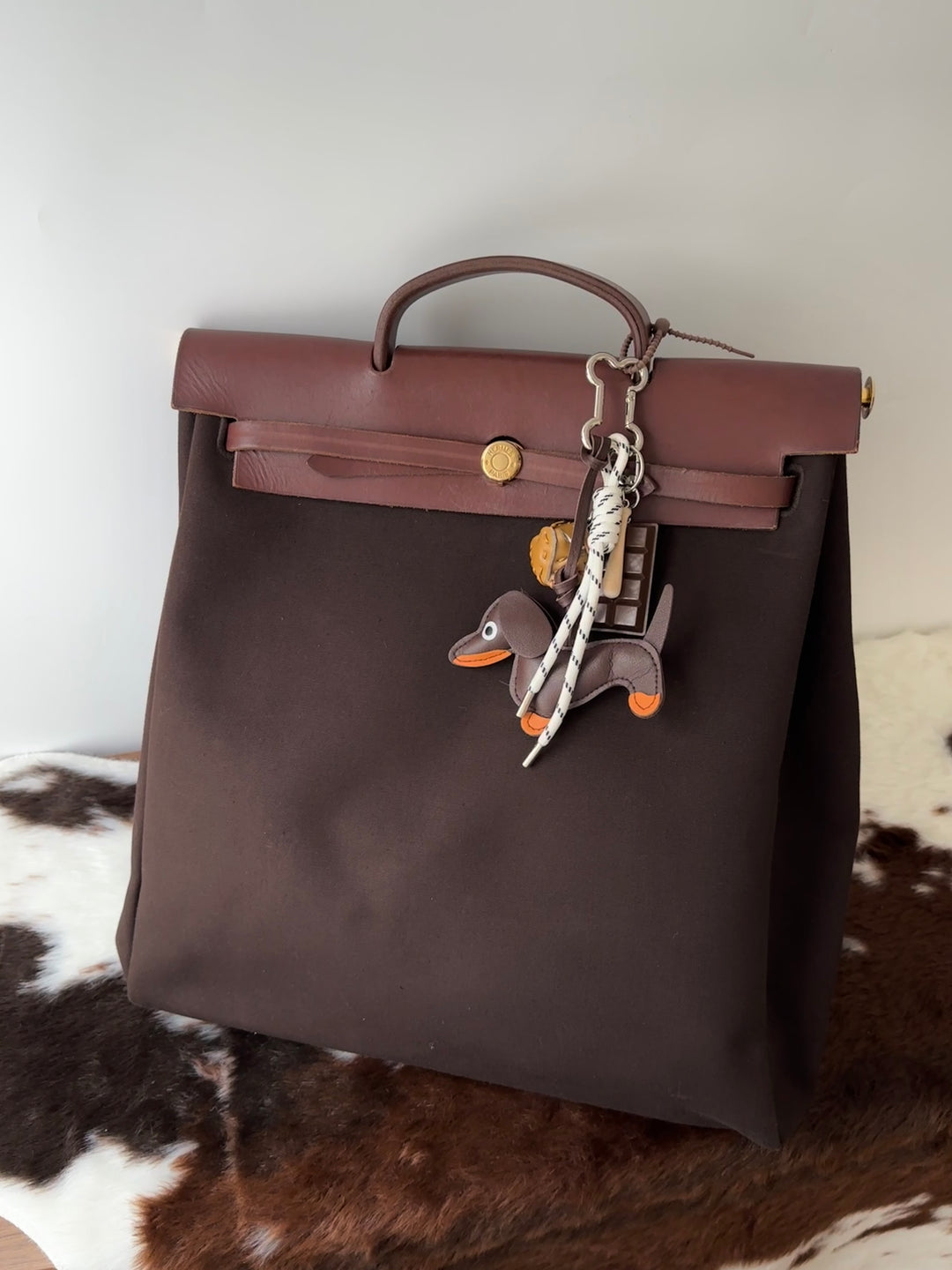 Hermes Herbag – Popular Color with Gold Hardware