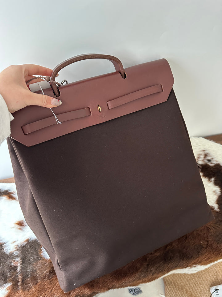 Hermes Herbag – Popular Color with Gold Hardware