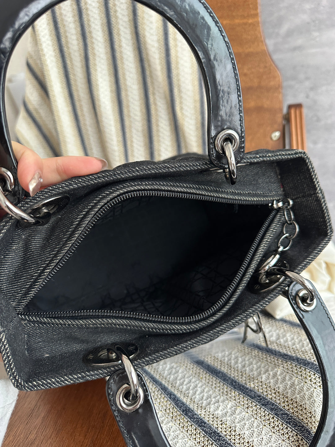 Dior Lady Dior Denim Bag – Full Set