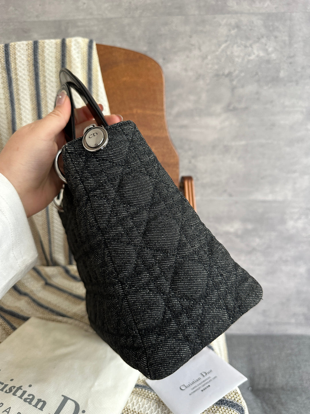 Dior Lady Dior Denim Bag – Full Set