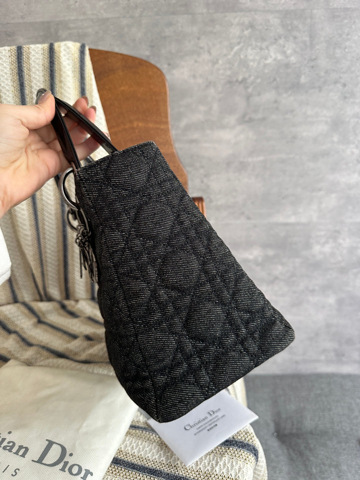 Dior Lady Dior Denim Bag – Full Set