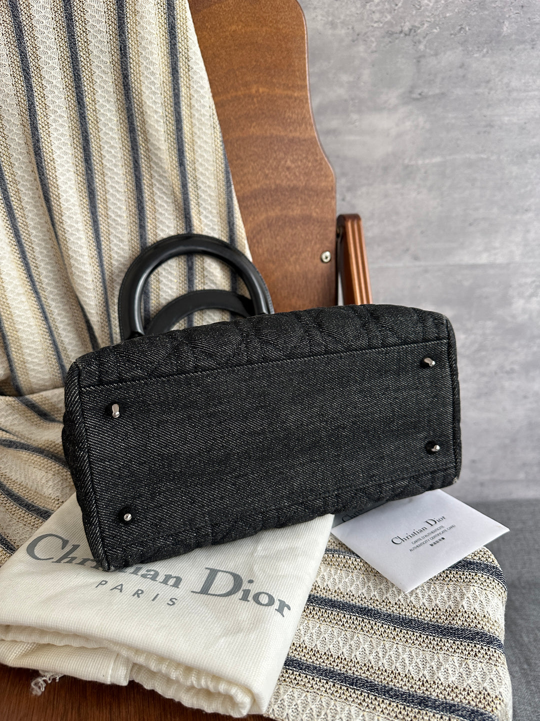 Dior Lady Dior Denim Bag – Full Set