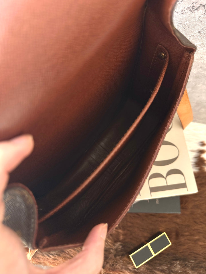 Louis Vuitton Vintage Monogram Messenger Bag 🤎✨｜Classic Monogram・Vachetta Leather