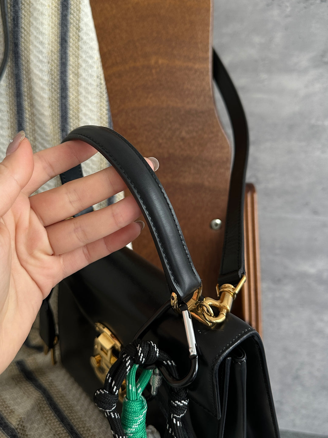 Gucci Padlock Small Kelly Bag – Black (Full Set)