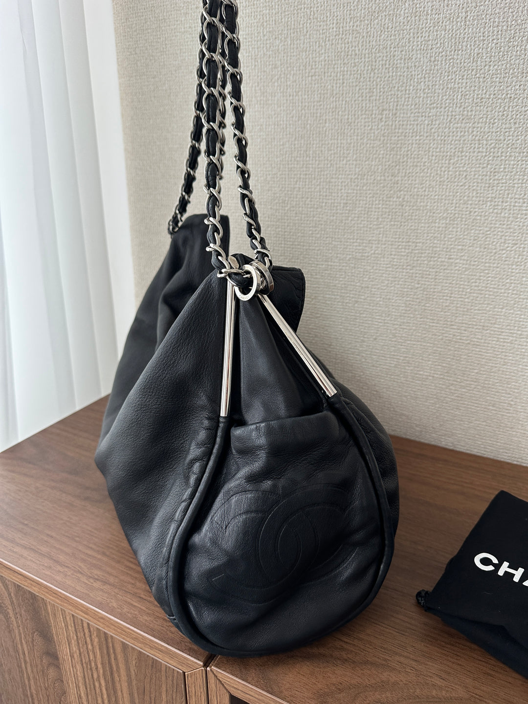 Chanel Soft Chain Hobo🖤 | Modern Edge Meets Classic Ease