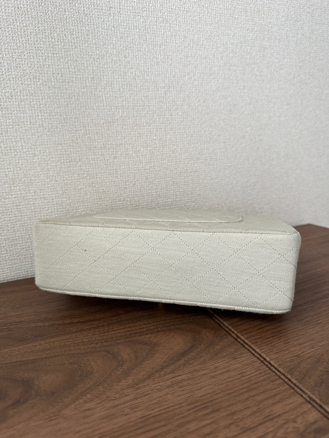 Chanel Fabric Classic Flap 25🤍 | Timeless Elegance in Ivory