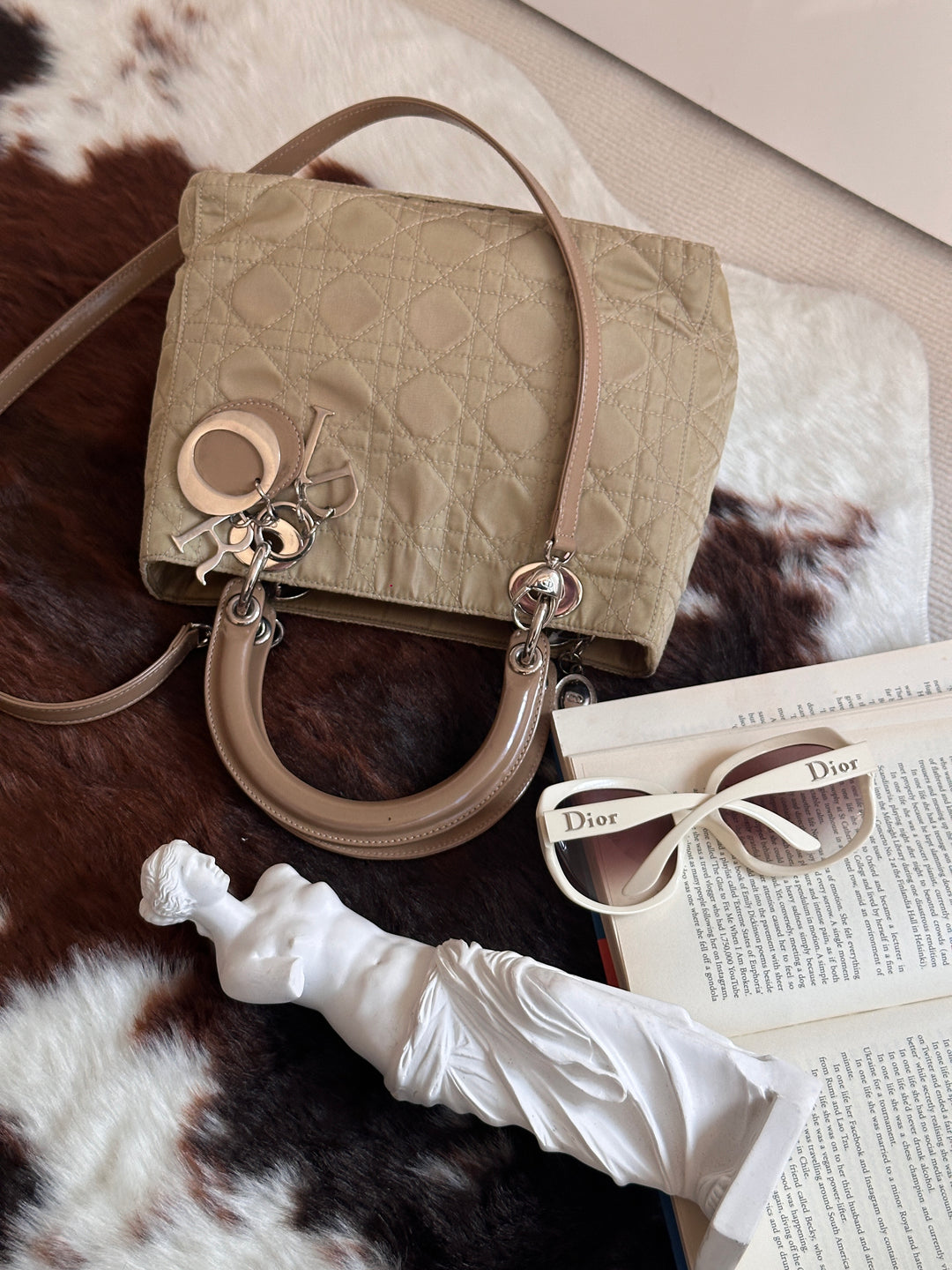 Dior Lady Dior “Milk Tea Beige” 🩰 | The Essence of Feminine Grace