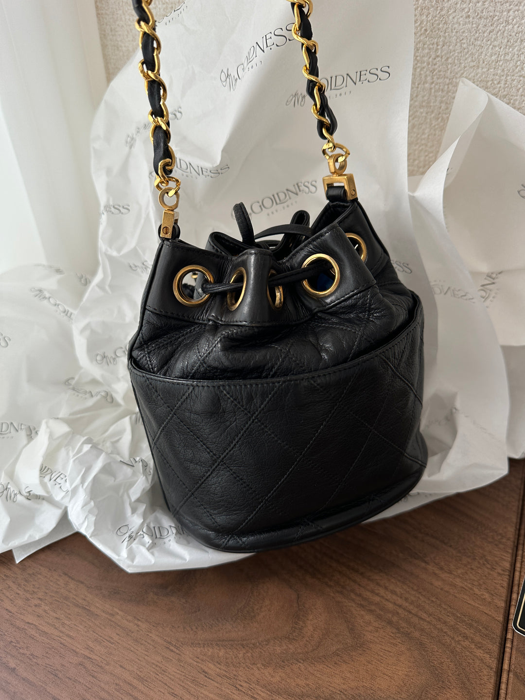 Chanel Mini Bucket Bag 🖤 | The Perfect Balance of Edge and Elegance