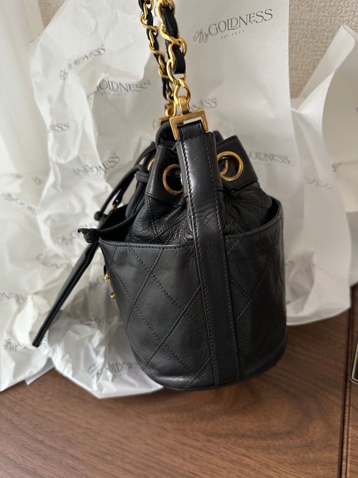 Chanel Mini Bucket Bag 🖤 | The Perfect Balance of Edge and Elegance