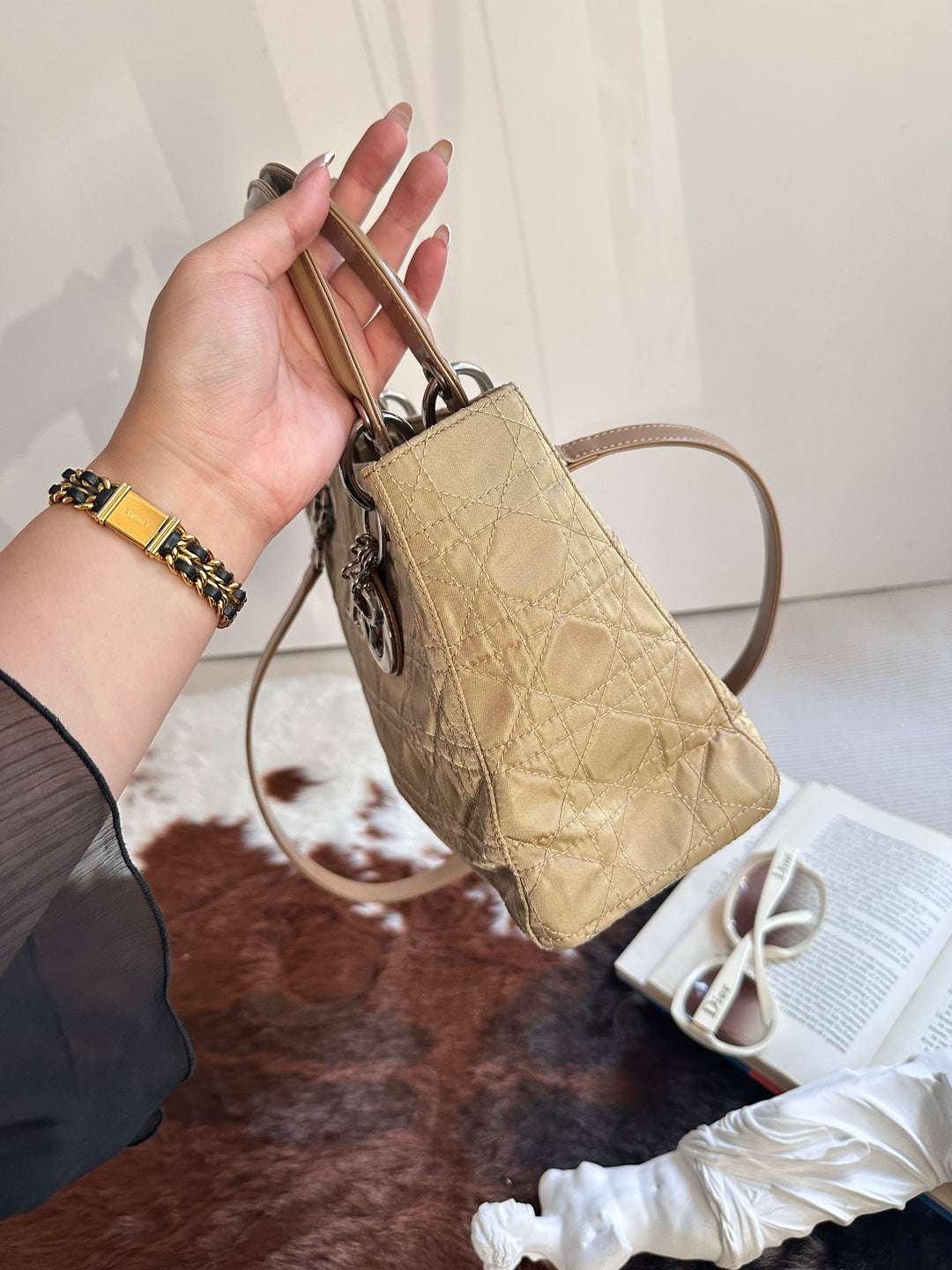 Dior Lady Dior “Milk Tea Beige” 🩰 | The Essence of Feminine Grace