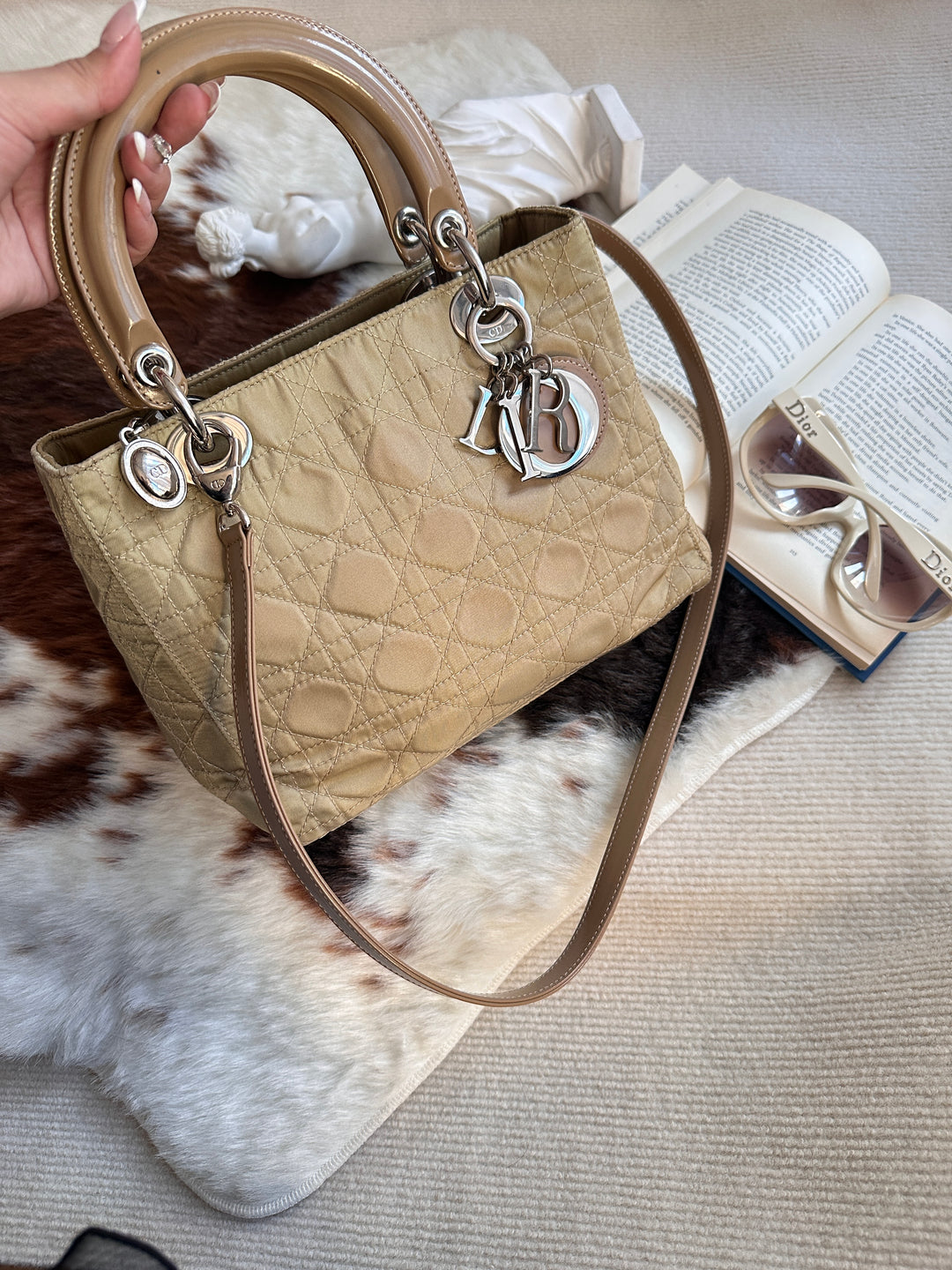 Dior Lady Dior “Milk Tea Beige” 🩰 | The Essence of Feminine Grace