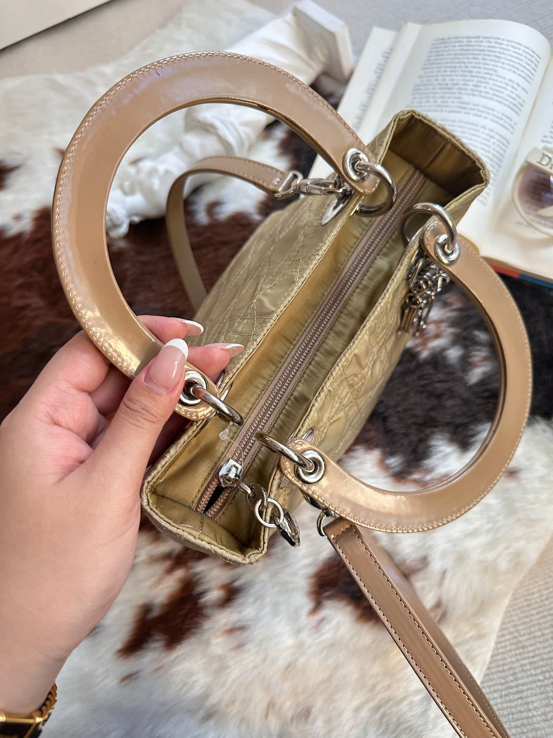 Dior Lady Dior “Milk Tea Beige” 🩰 | The Essence of Feminine Grace