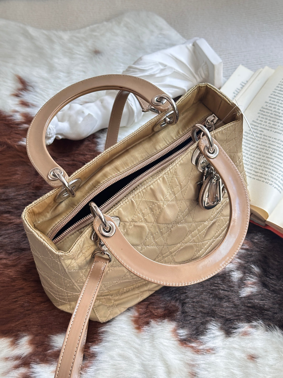 Dior Lady Dior “Milk Tea Beige” 🩰 | The Essence of Feminine Grace