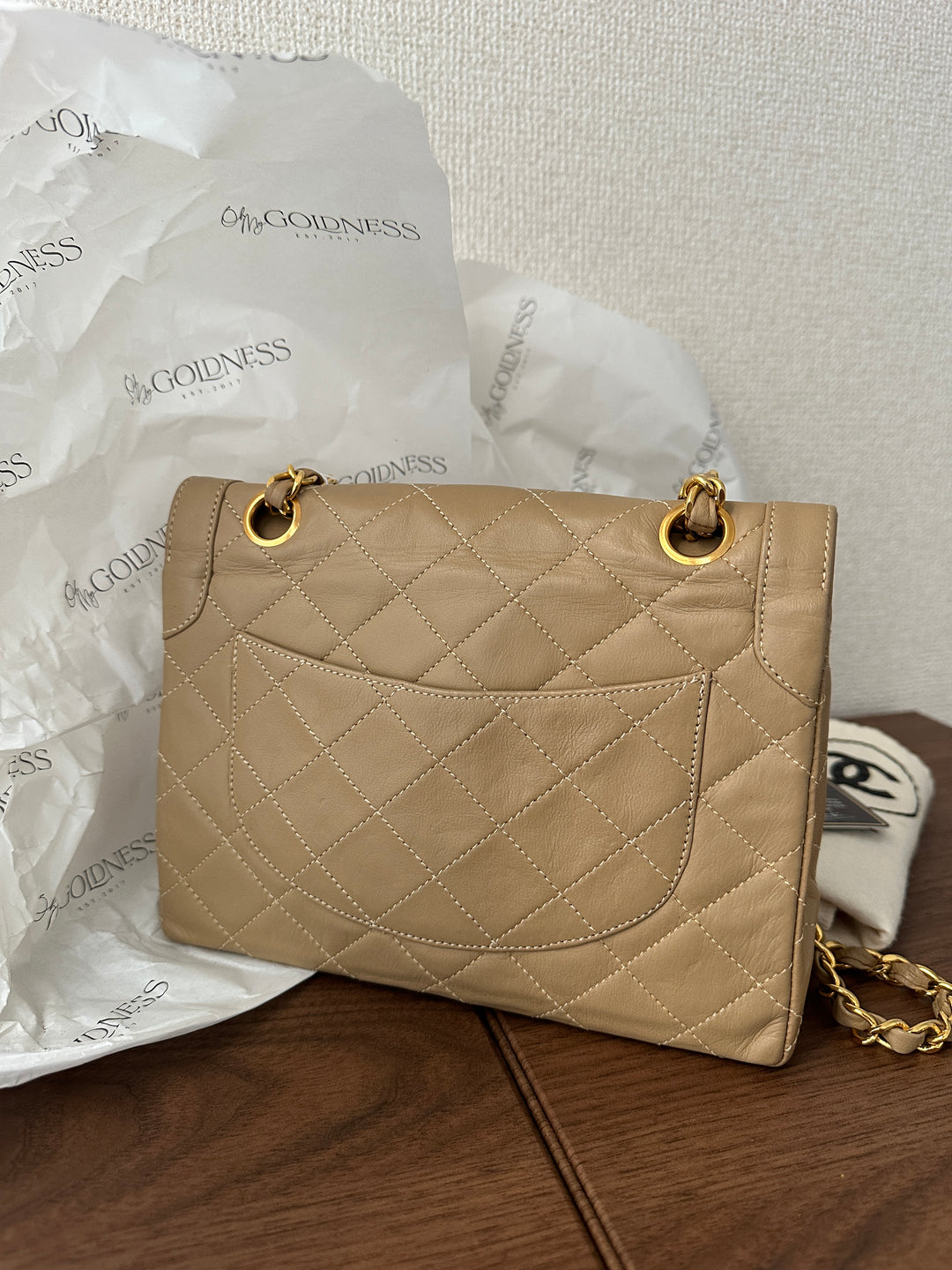 Chanel CF Double Flap “Paris Exclusive” Mini 🤎 | Rare Milk Tea Perfection