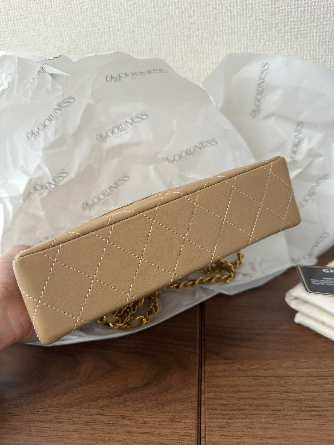 Chanel CF Double Flap “Paris Exclusive” Mini 🤎 | Rare Milk Tea Perfection