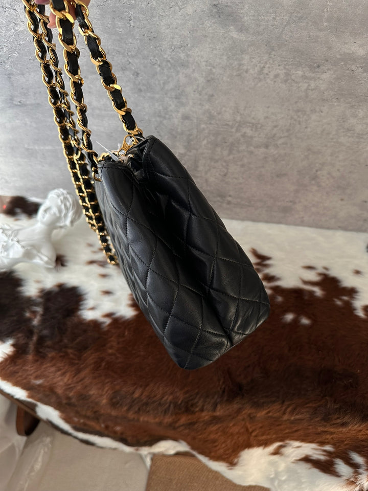 CHANEL Large CC East-West Chain Bag 🖤｜Preserved Condition × Card &amp; Sticker × Small Size