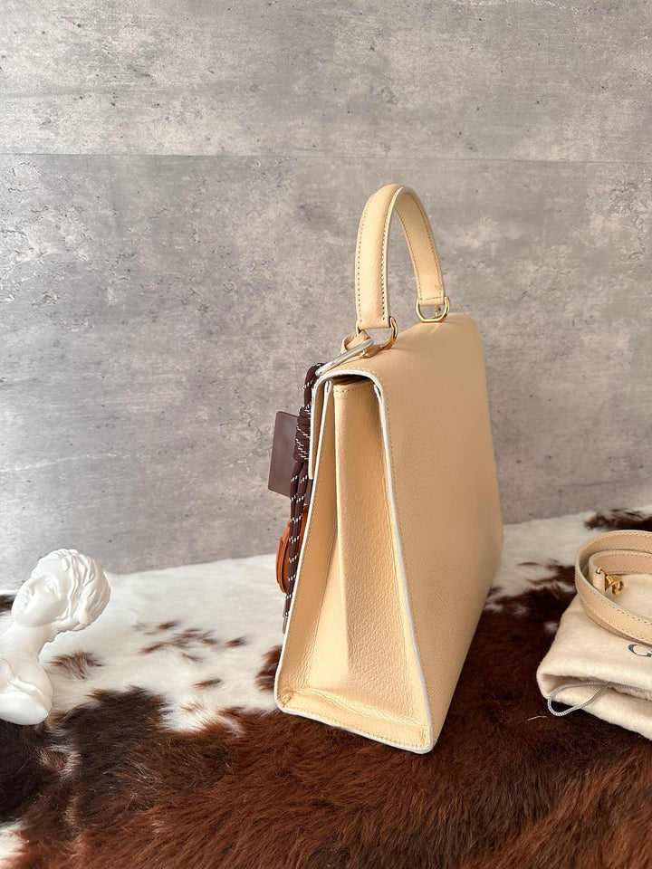 GUCCI Padlock Kelly-Style Top Handle Bag 🤎｜Full Set × Original Strap × Key &amp; Mirror