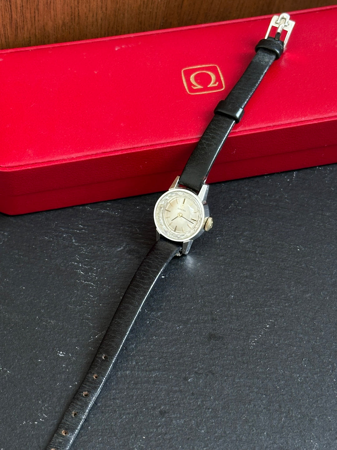 OMEGA Mini Crystal Candy Watch 💛｜Vintage Collectible × Mini Dial × With Box