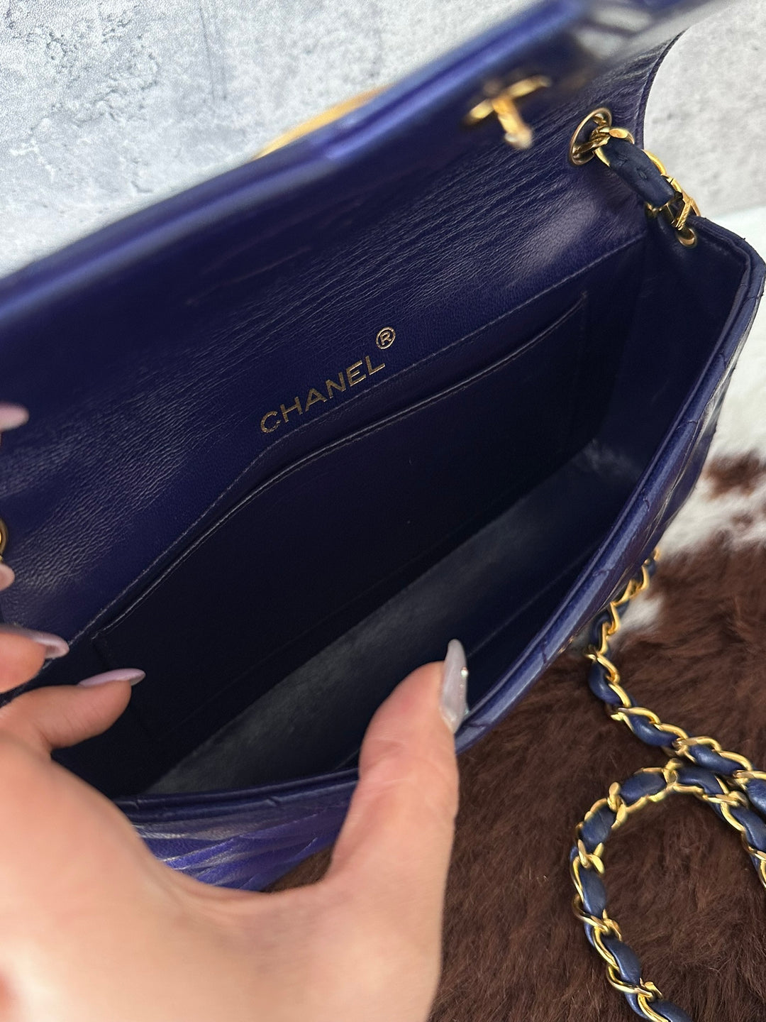 CHANEL Large CC Mini Chain Bag 💜｜Rare Purple Tone × Card &amp; Sticker × Phone-Friendly