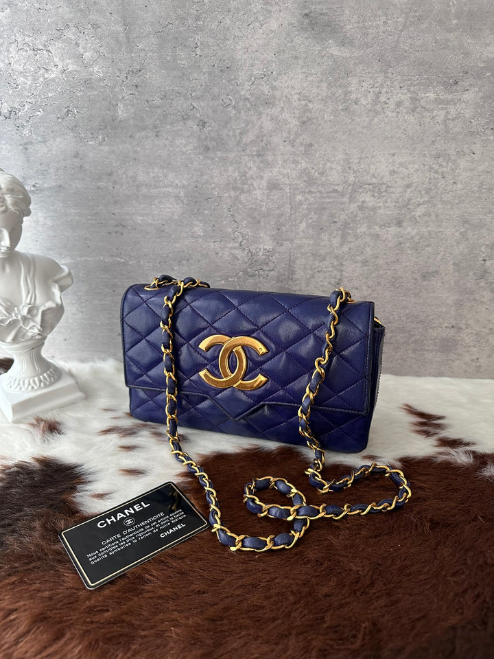 CHANEL Large CC Mini Chain Bag 💜｜Rare Purple Tone × Card &amp; Sticker × Phone-Friendly
