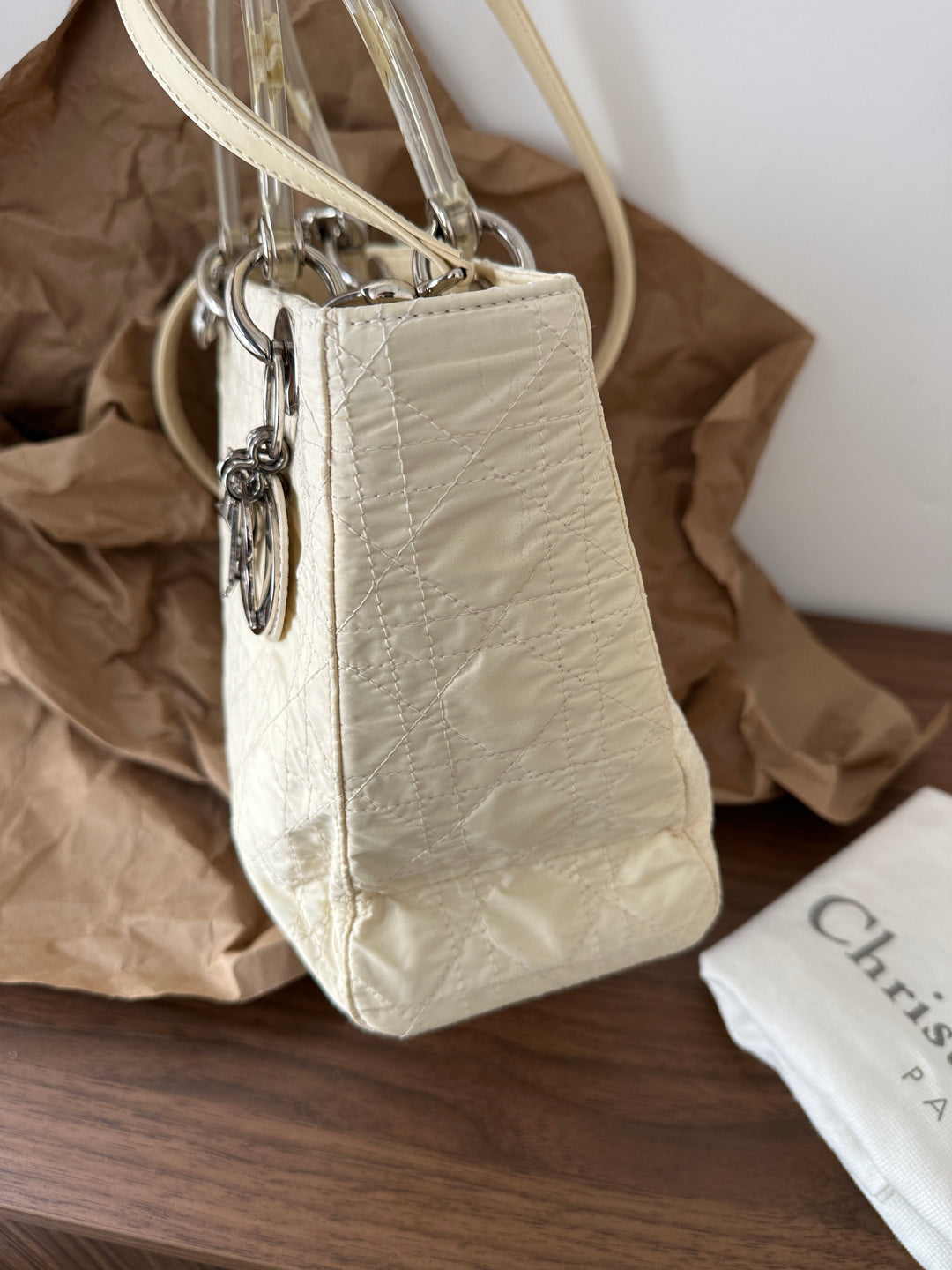 Lady Dior “Crystal Handle” Special Edition 🤍 | Timeless Elegance with a Modern Twist