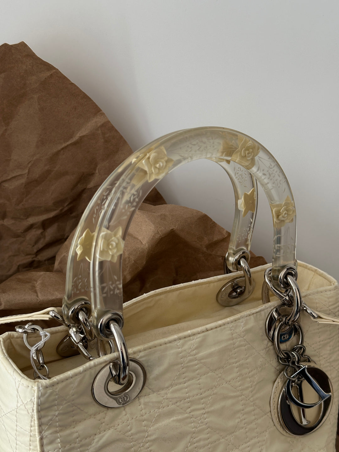 Lady Dior “Crystal Handle” Special Edition 🤍 | Timeless Elegance with a Modern Twist