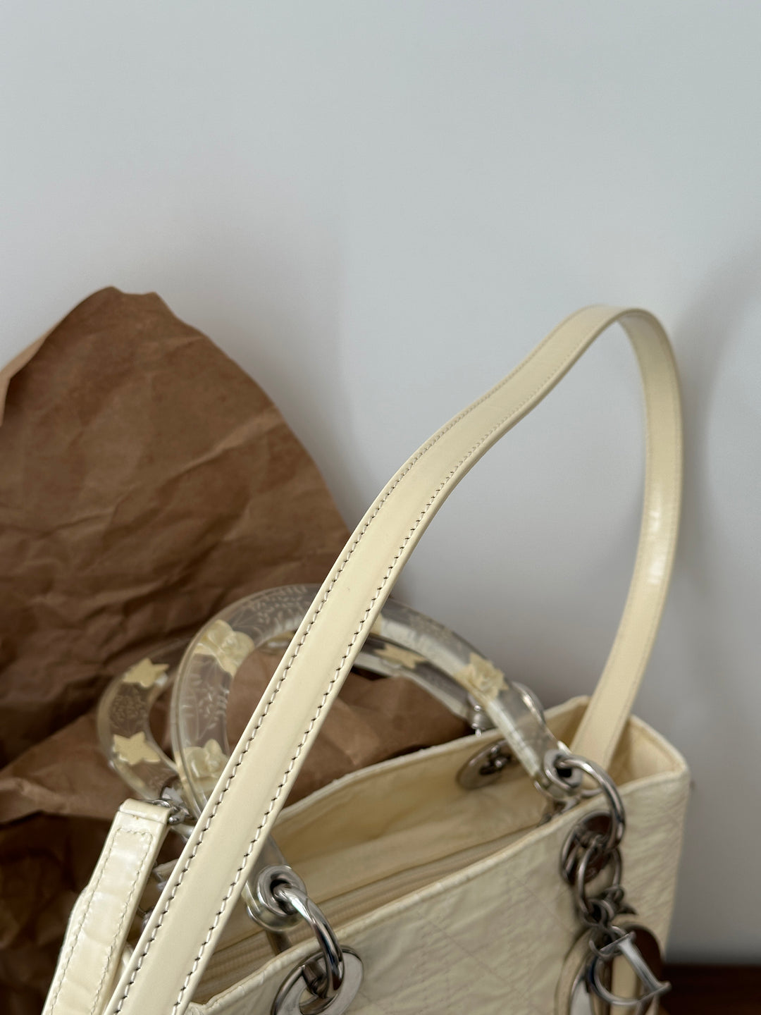 Lady Dior “Crystal Handle” Special Edition 🤍 | Timeless Elegance with a Modern Twist