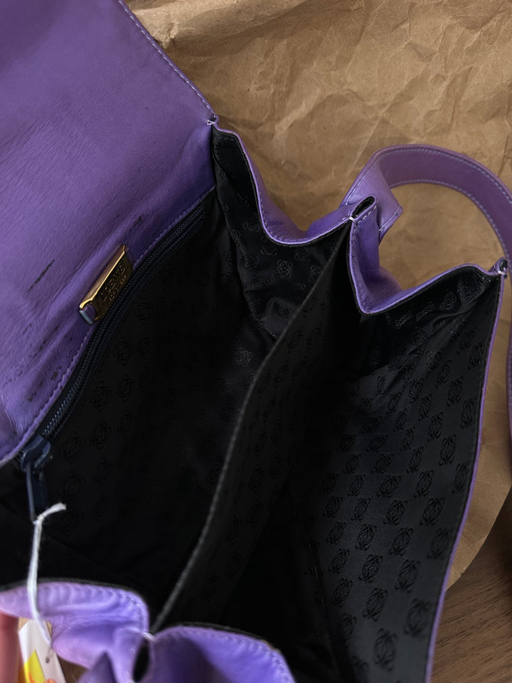 Loewe Lambskin Crossbody 💜 | Soft, Playful, and Perfectly Chic