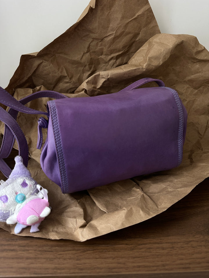 Loewe Lambskin Crossbody 💜 | Soft, Playful, and Perfectly Chic