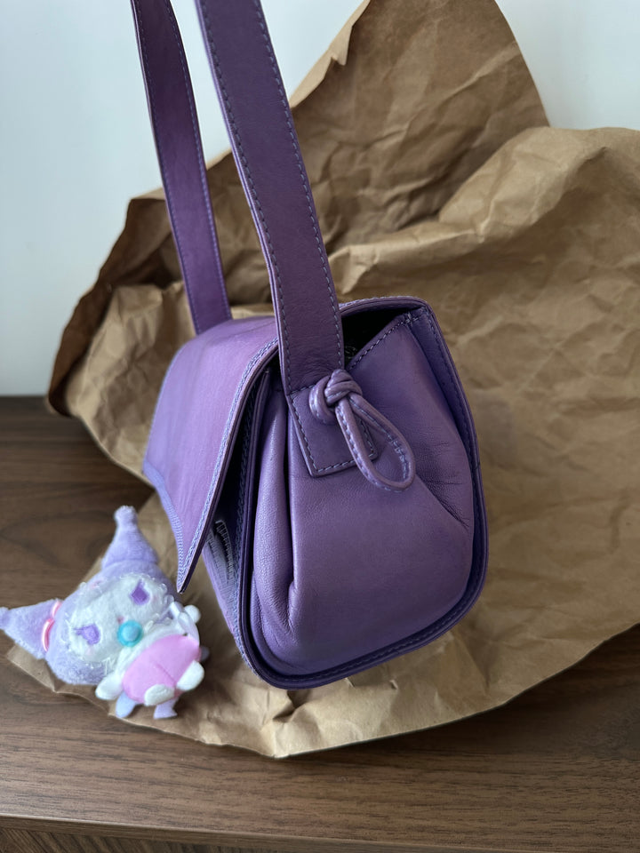 Loewe Lambskin Crossbody 💜 | Soft, Playful, and Perfectly Chic