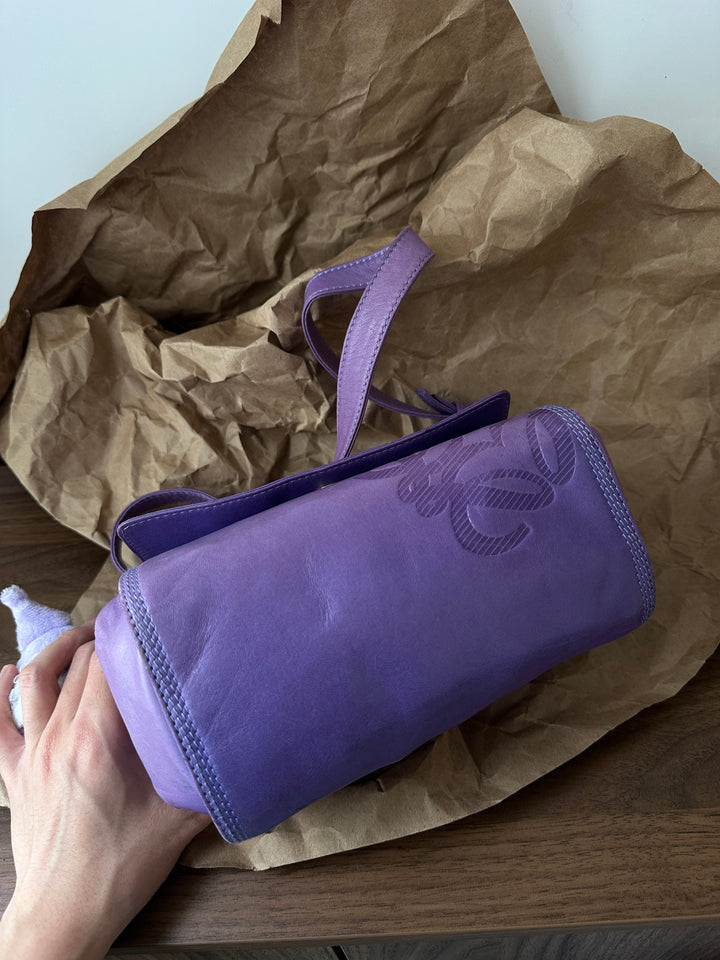 Loewe Lambskin Crossbody 💜 | Soft, Playful, and Perfectly Chic