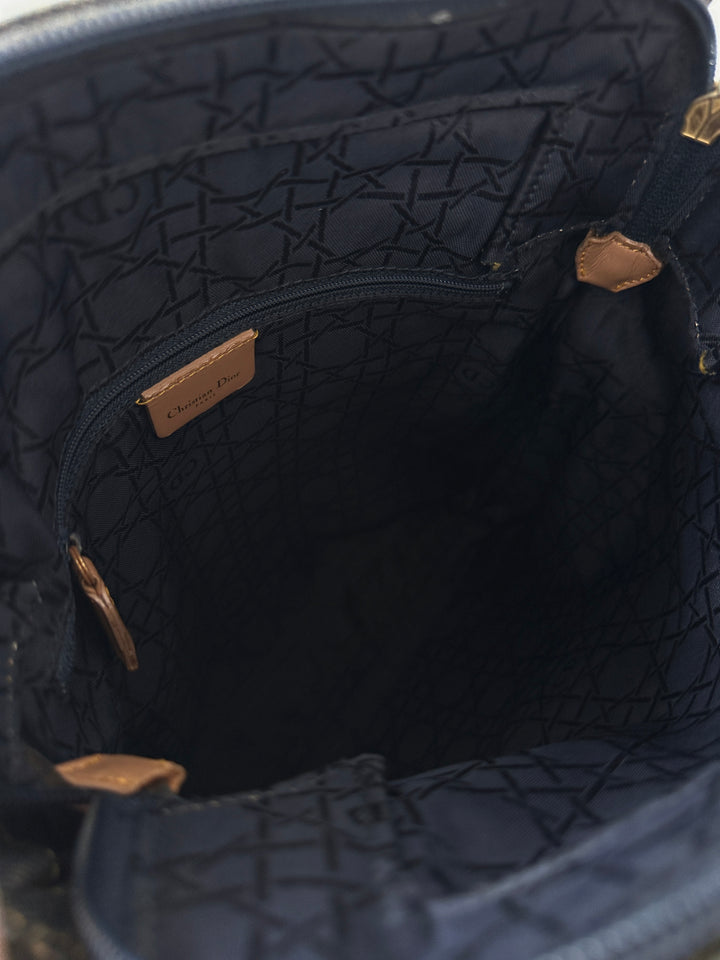 Christian Dior Denim Backpack 💙 | Casual Chic with a Parisian Twist