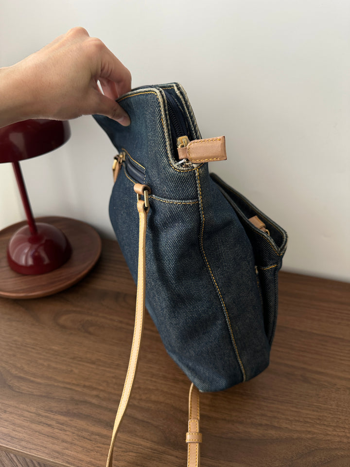 Christian Dior Denim Backpack 💙 | Casual Chic with a Parisian Twist