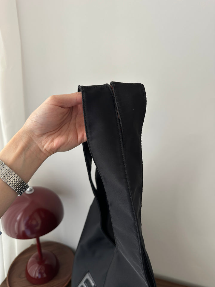 FENDI So Black Hobo 🖤 | Minimalist Elegance Meets Modern Edge