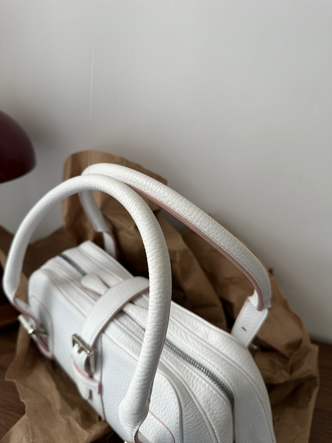 Loewe All-White UFO Bag 🤍 | Clean Lines, Playful Spirit